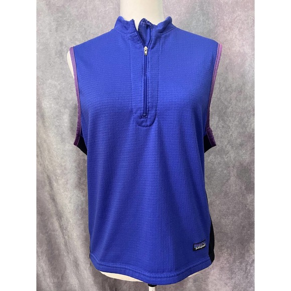 Patagonia Tops - Patagonia Vintage R1 Sleeveless 1/4 Zip Fleece